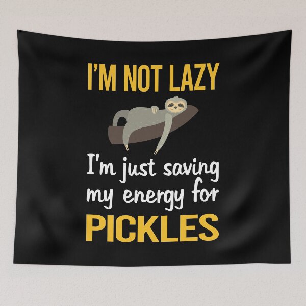 Item preview, Saving Energy Pickle Pickles Pickling designed and sold by Dividestore.