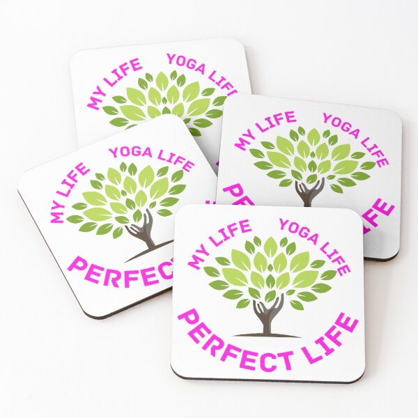 Item preview, My life+yoga life=perfect life designed and sold by Hammy97.