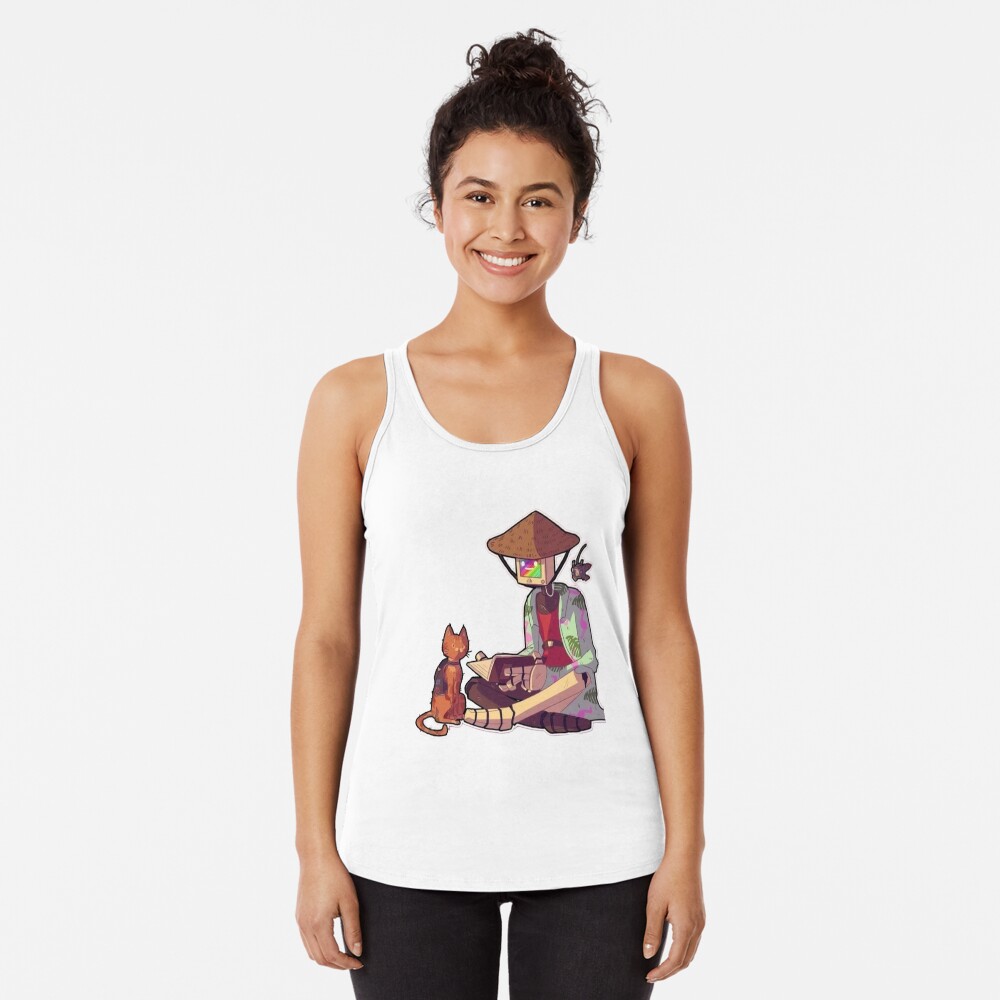 Vista previa del artículo con la obra «Camiseta con espalda nadadora», diseñado y vendido por Mellershop.