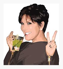 Kris Jenner Photographic Print