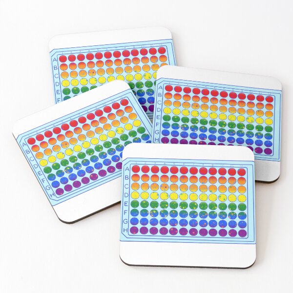 Item preview, Rainbow Pride Flag LGBT 96 Well Plate w/ Sparkles designed and sold by SmilesNVials.