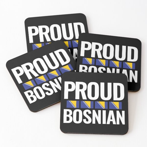 Item preview, Proud Bosnian Bosnia Herzegovina Bosnian flag Bosnians designed and sold by max-it-out.