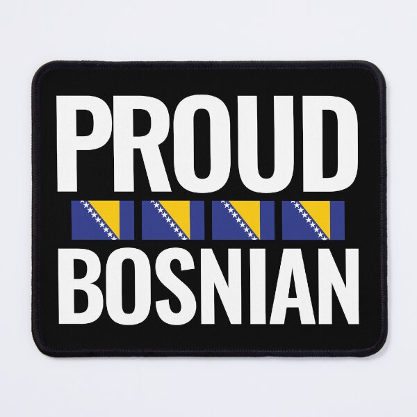 Item preview, Proud Bosnian Bosnia Herzegovina Bosnian flag Bosnians designed and sold by max-it-out.