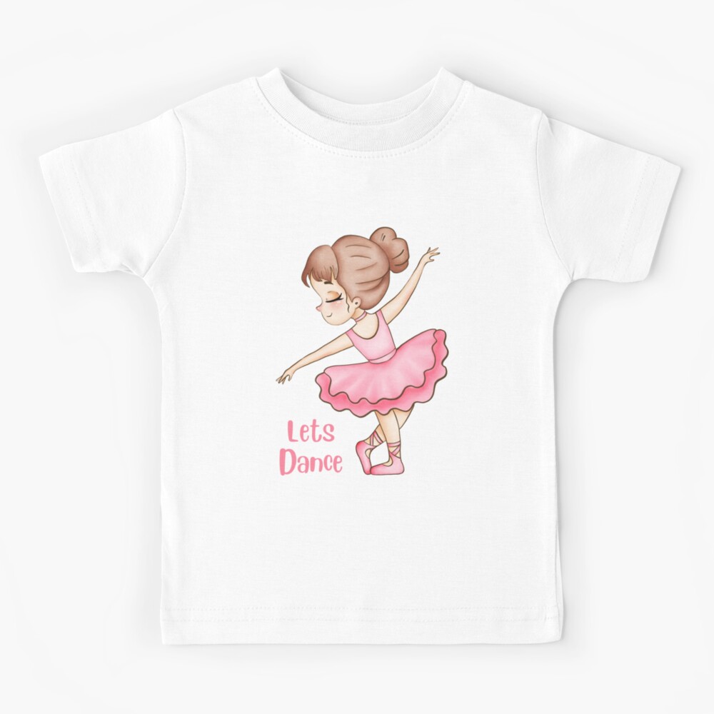 Lets Dance, Dancing Doll, Pink Doll | Kids T-Shirt