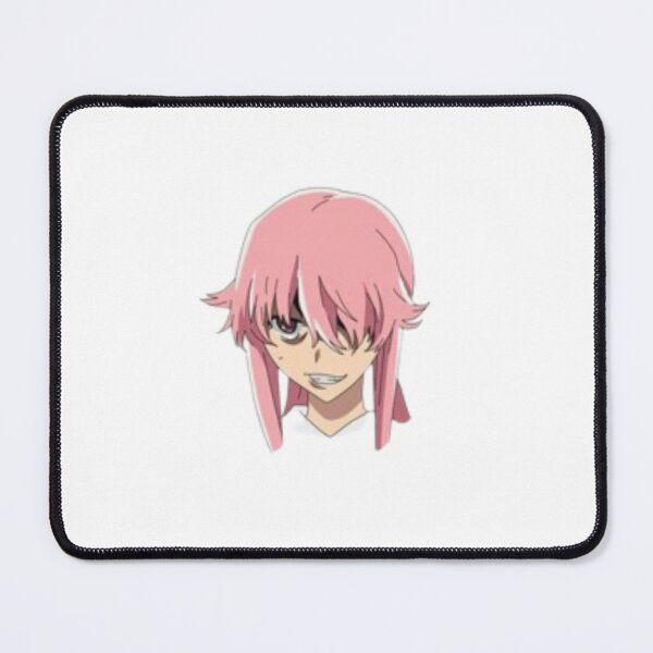 Funny Man The Pink Hair Yuno Chan Diary Mirai Nikki Manga Drawing by Future  Diary Anime - Pixels