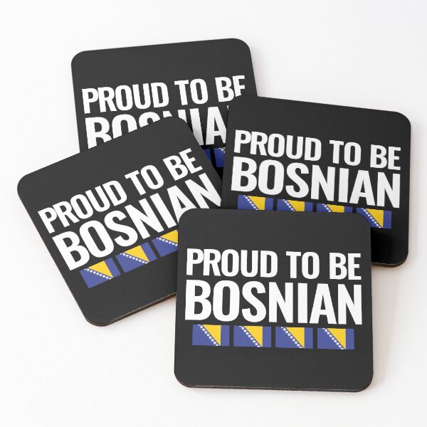 Item preview, Proud To Be Bosnian Bosnia Herzegovina Bosnian Flag Bosnians designed and sold by max-it-out.