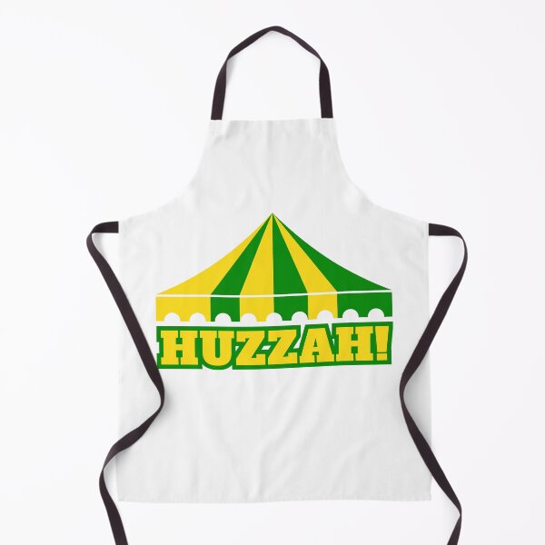 Item preview, HUZZAH! - green/yellow designed and sold by BlueSkyTheory.