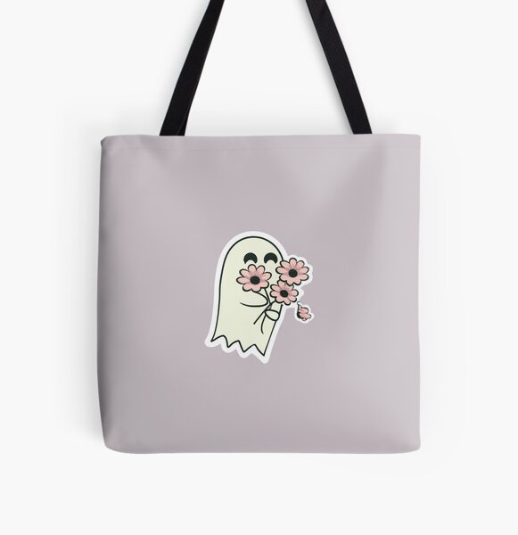 fantasma floral Bolsa estampada de tela