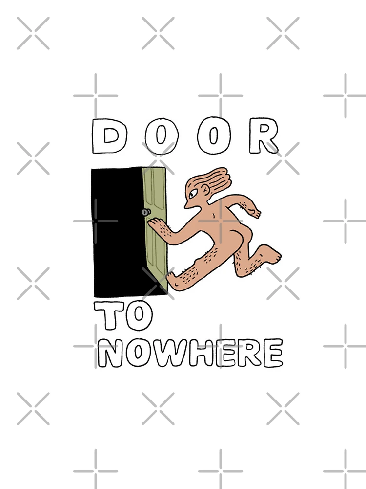 Thumbnail 4 of 4, iPhone Case, DOOR TO NOWHERE designed and sold by Childish by Design.