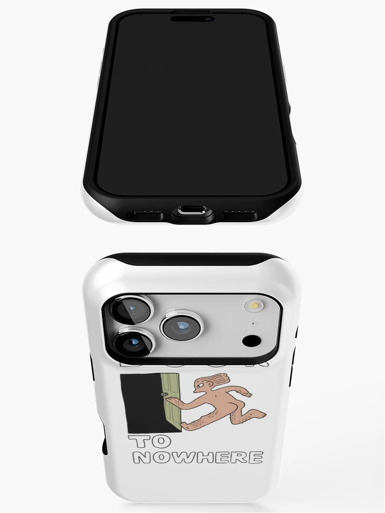 Thumbnail 3 of 4, iPhone Case, DOOR TO NOWHERE designed and sold by Childish by Design.