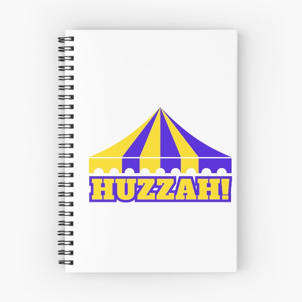 Item preview, HUZZAH! - blue/yellow designed and sold by BlueSkyTheory.