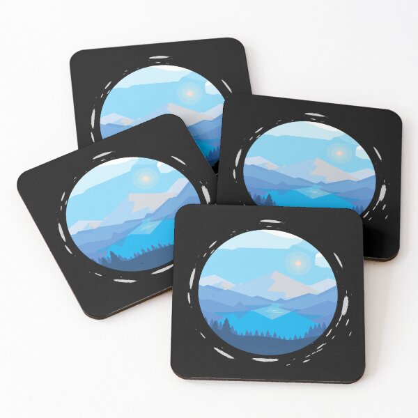 Item preview, Lake Beneath A Mountains and the Sun designed and sold by CreativNode.