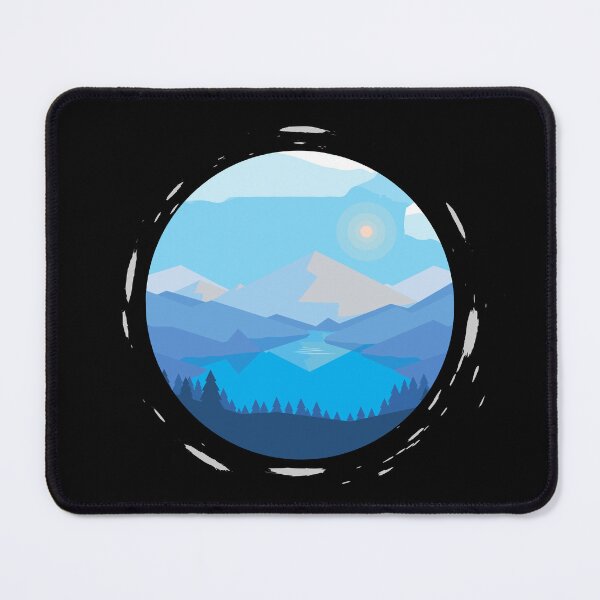 Item preview, Lake Beneath A Mountains and the Sun designed and sold by CreativNode.
