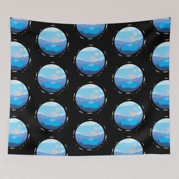 Item preview, Lake Beneath A Mountains and the Sun designed and sold by CreativNode.