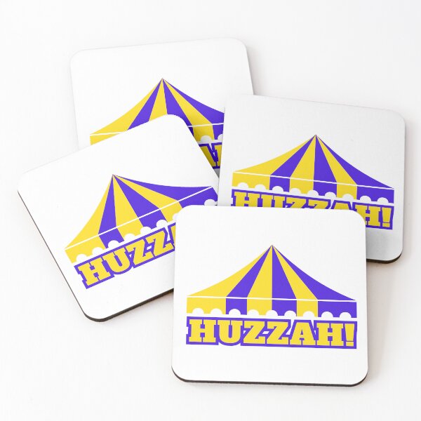 Item preview, HUZZAH! - blue/yellow designed and sold by BlueSkyTheory.