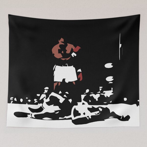 Item preview, Muhammad Ali Abstract Knockout designed and sold by RatTrapTees.