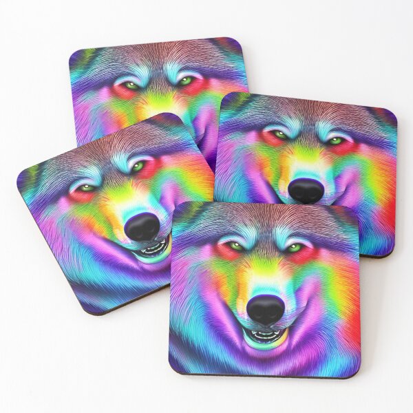 Item preview, Splash of Color Wolf designed and sold by Jrw-Design.
