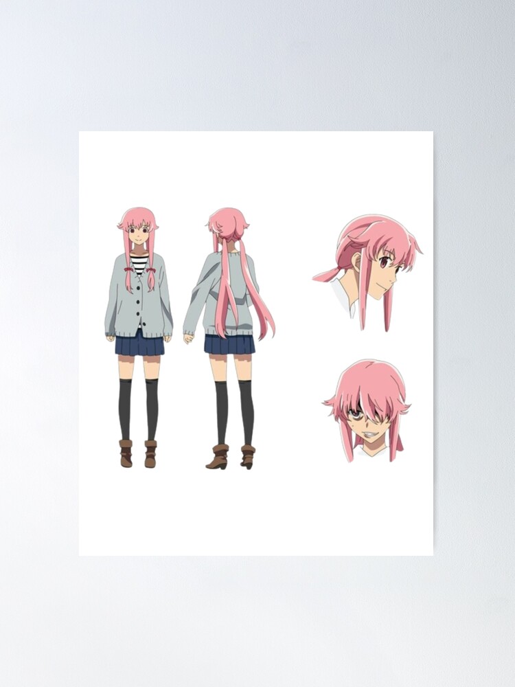 Pin by ArhXD on Anime character sheet  Mirai nikki future diary, Future  diary, Mirai nikki