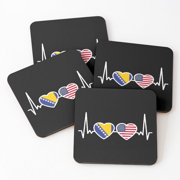 Item preview, Bosnia USA Flag Bosnian American designed and sold by max-it-out.