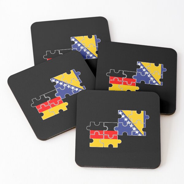 Item preview, Bosnia Germany Flag Bosnian German designed and sold by max-it-out.