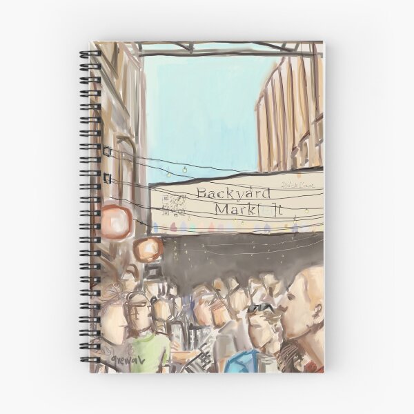 Item preview, The backyard market Bricklane London E1 painting  designed and sold by Sukhpal Grewal Ethnic Art.