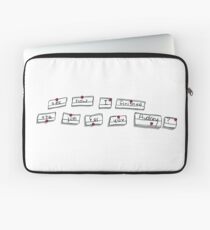 "See how I finished the job for you Audrey ?" / MTV Scream Laptop Sleeve