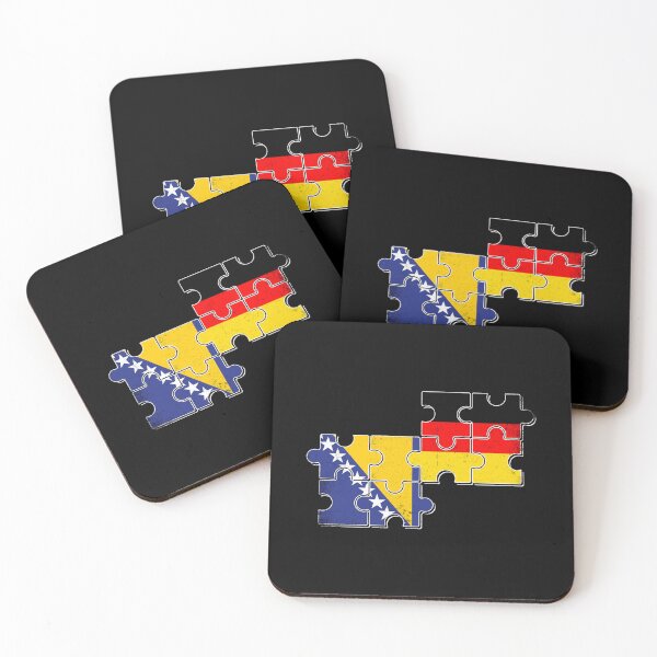 Item preview, Bosnia Germany Flag Bosnian German designed and sold by max-it-out.