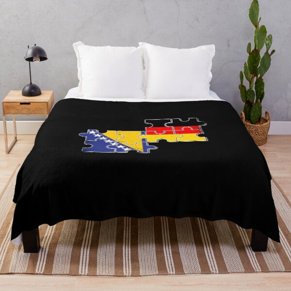 Item preview, Bosnia Germany Flag Bosnian German designed and sold by max-it-out.