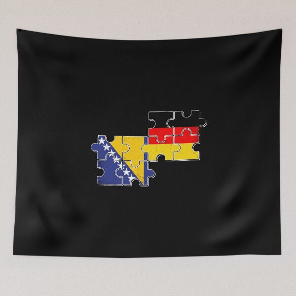 Item preview, Bosnia Germany Flag Bosnian German designed and sold by max-it-out.