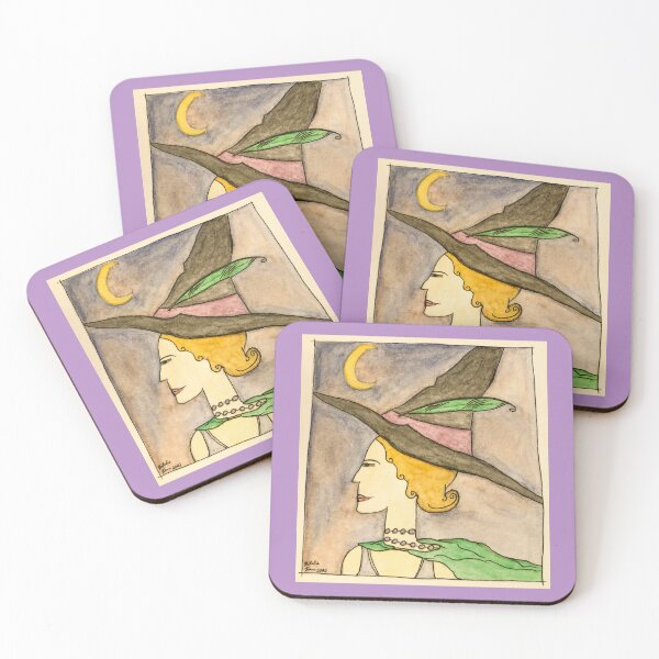 Item preview, Art Deco Witch designed and sold by QueequegPaulina.