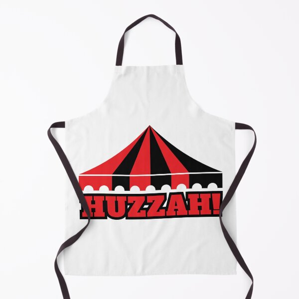 Item preview, HUZZAH! - red/black designed and sold by BlueSkyTheory.