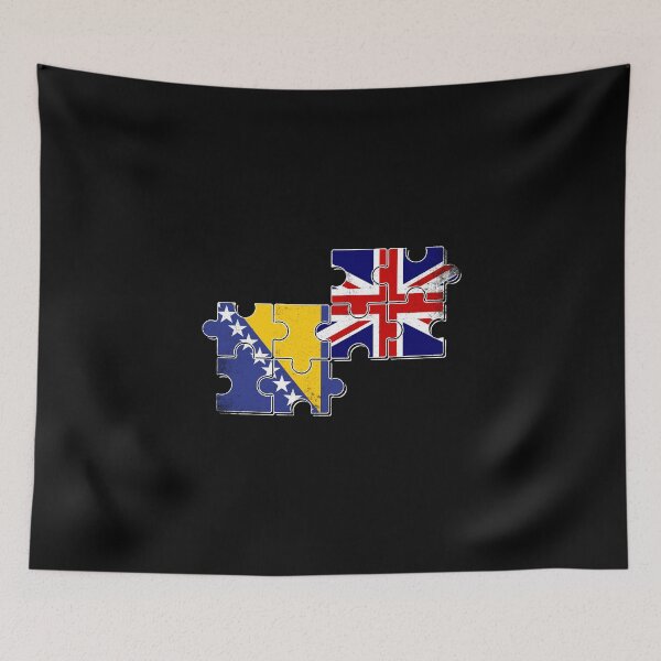 Item preview, Bosnia Great Britain Flag Bosnian Briton designed and sold by max-it-out.
