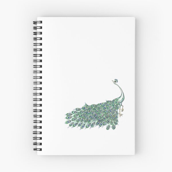 Item preview, A Peacock in Green and Blue designed and sold by judy snyder.