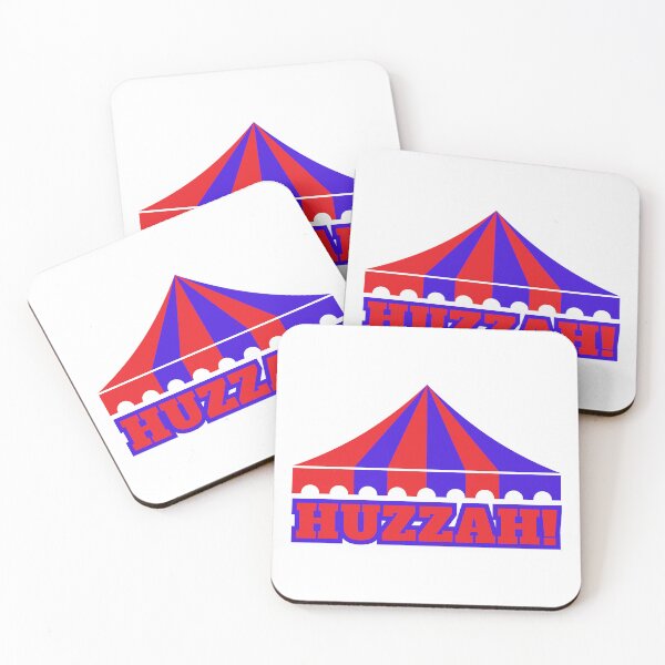 Item preview, HUZZAH! - red/blue designed and sold by BlueSkyTheory.