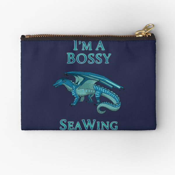 I'm a Bossy SeaWing Zipper Pouch