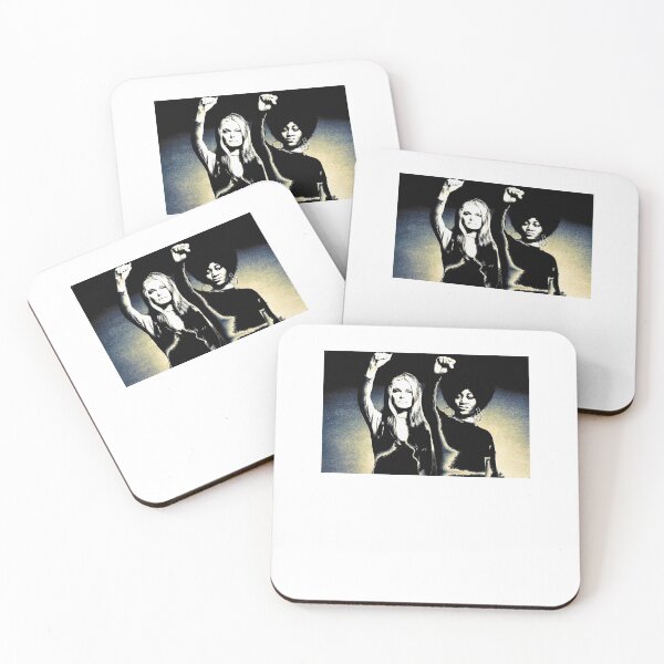 Item preview, Gloria Steinem and Dorothy Pitman Hughes 1972 93 Retro Graphic Graphic designed and sold by raposohonche.