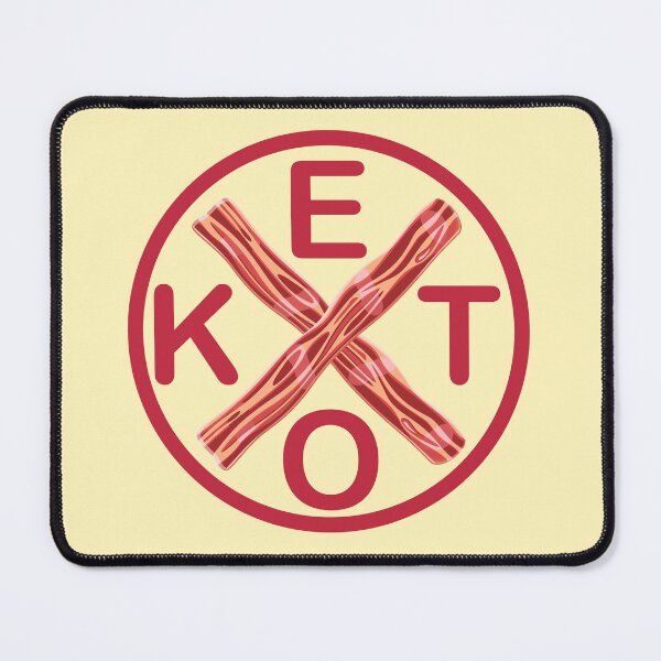 Item preview, Keto Bacon Badge for Men and Women Who are in Ketosis designed and sold by OliviaGbyKyro.