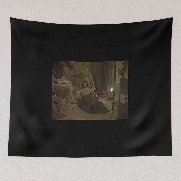 Item preview, TAFS - Nick with curlers in his har living in an attic reading a book called "I'm Gay" designed and sold by Daniel Burton.