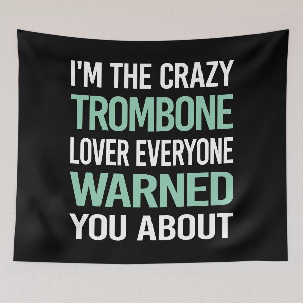 Item preview, Crazy Lover Trombone Trombonist designed and sold by BimBamFrank.