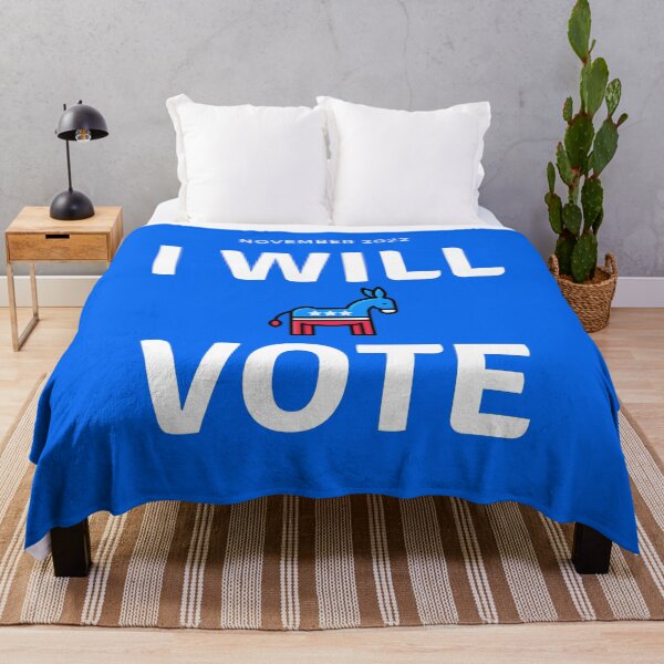 Item preview, I Will Vote, Democratic, November 2022 designed and sold by JoesCornerStore.
