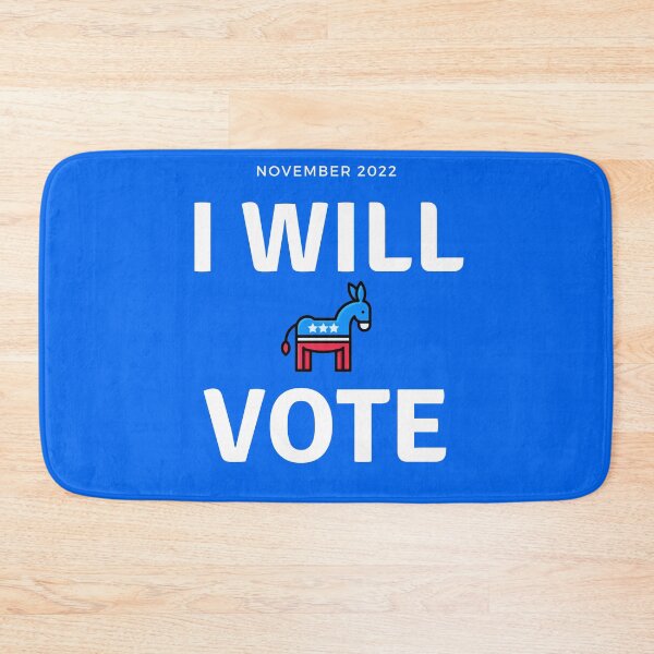 Item preview, I Will Vote, Democratic, November 2022 designed and sold by JoesCornerStore.