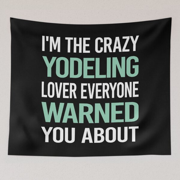 Item preview, Crazy Lover Yodeling Yodel designed and sold by BimBamFrank.