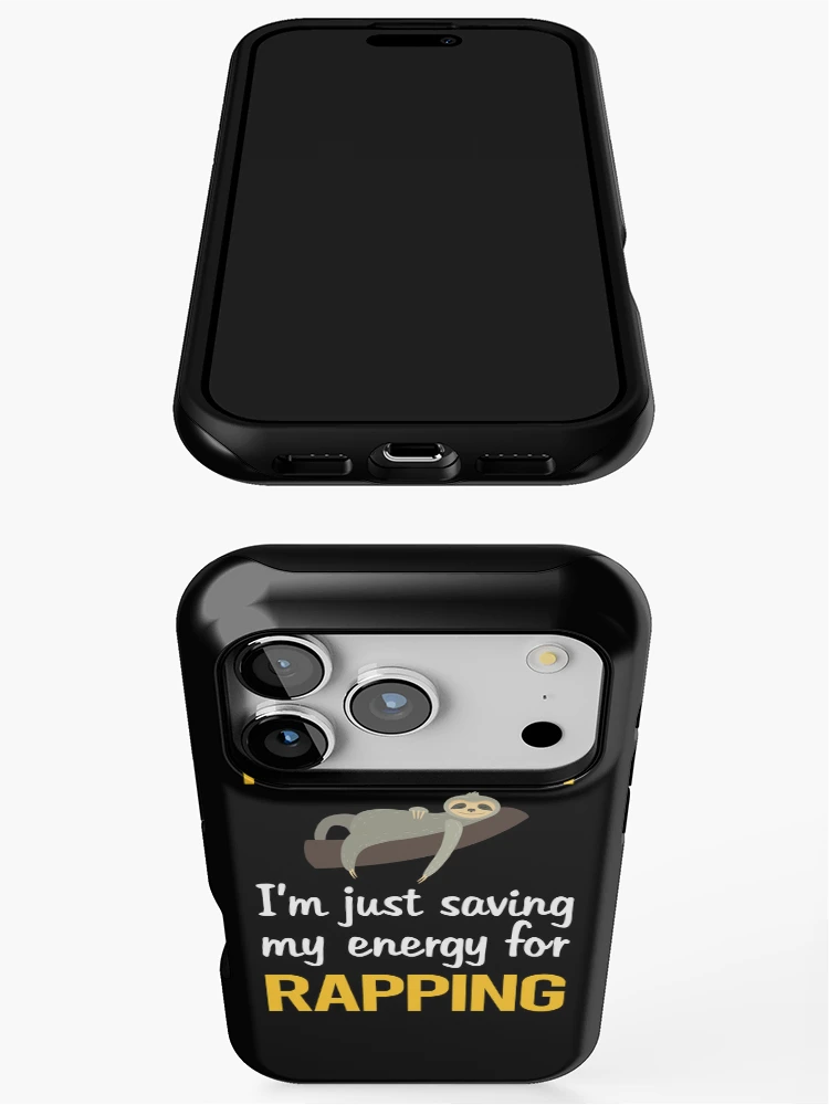 Thumbnail 3 of 4, iPhone Case, Saving Energy Rapping Rap Rapper designed and sold by Dividestore.