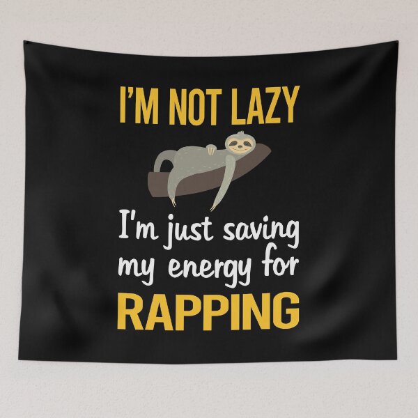 Item preview, Saving Energy Rapping Rap Rapper designed and sold by Dividestore.