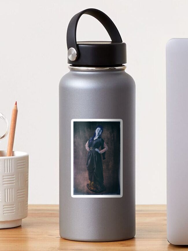 Thumbnail 1 of 3, Sticker, Silken Blade of the Heavens designed and sold by Melindrea.