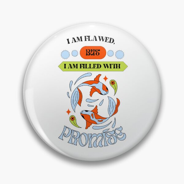 Item preview, I am Flawed but I am Filled with Promise designed and sold by VirtualFaries.