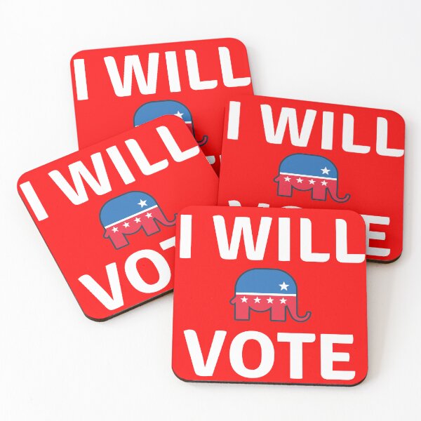 Item preview, I Will Vote, Republican, November 2022 designed and sold by JoesCornerStore.