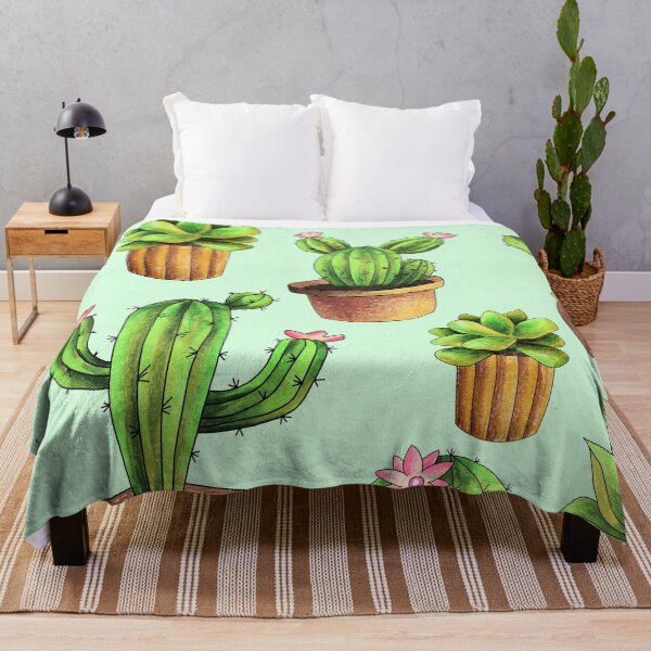 Item preview, Cute Cactus, Watercolor Cactus Flowers, Desert Plants, designed and sold by Karry-Pat.