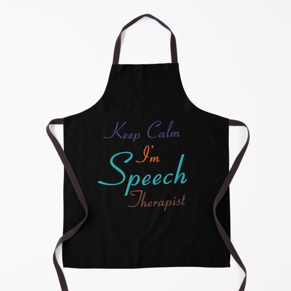 Item preview, Mantenga la calma Soy un terapeuta del habla designed and sold by UniqueDesignHub.