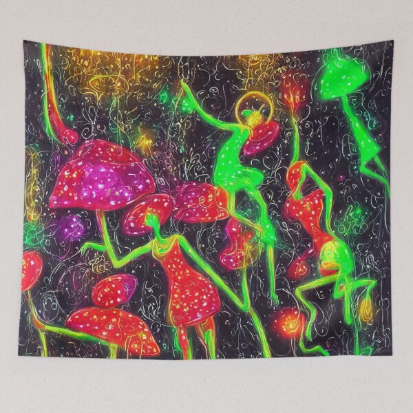 Item preview, Amanita's Sporain Parade designed and sold by FoamingKobold.